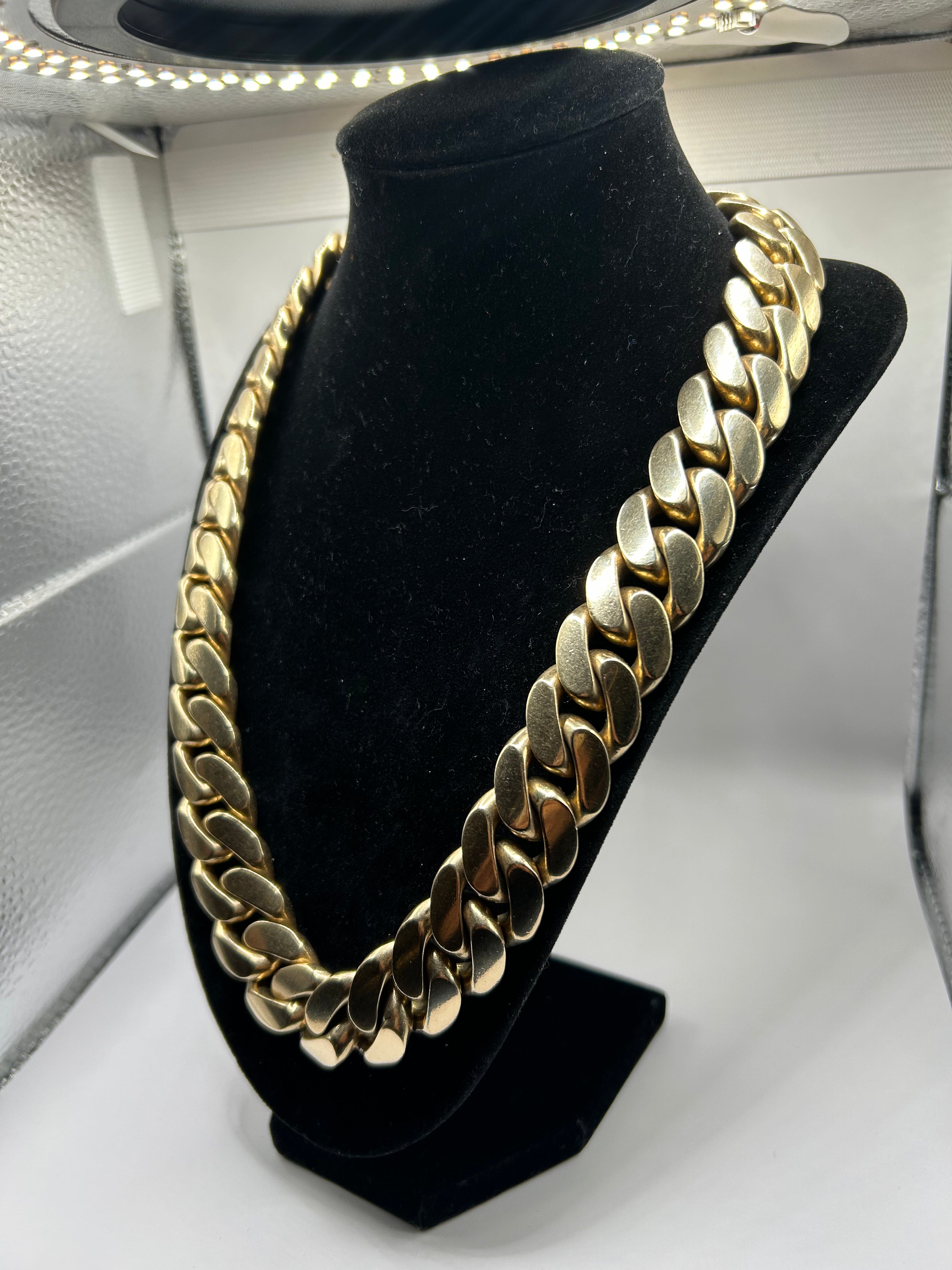 Miami Cuban Gold Necklace