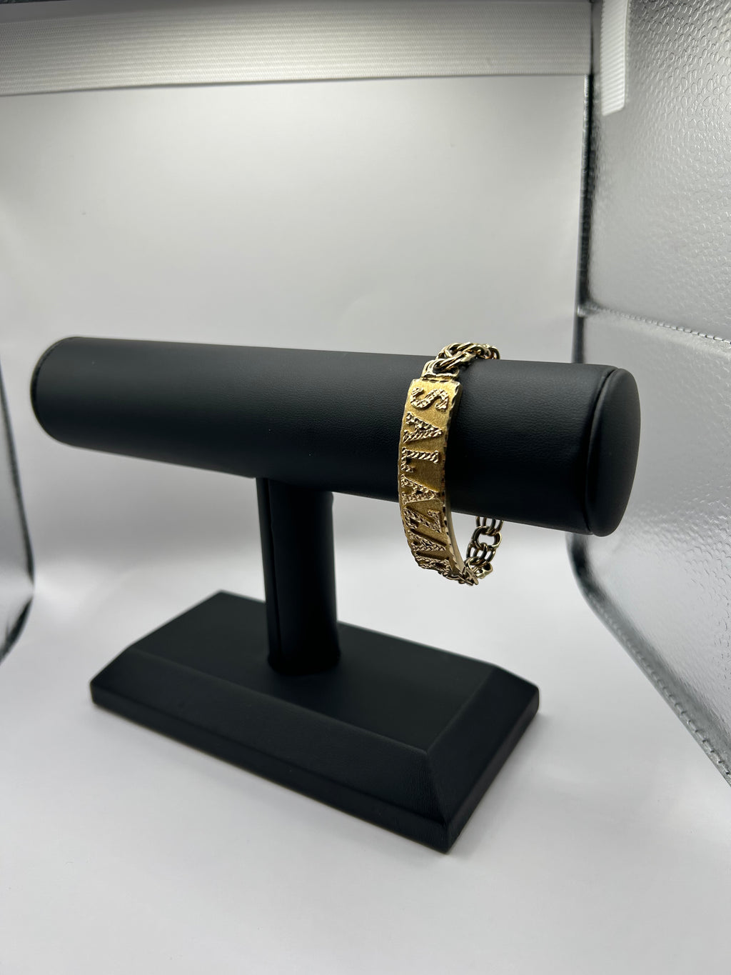 10k  Gold chino link bracelet 30grams