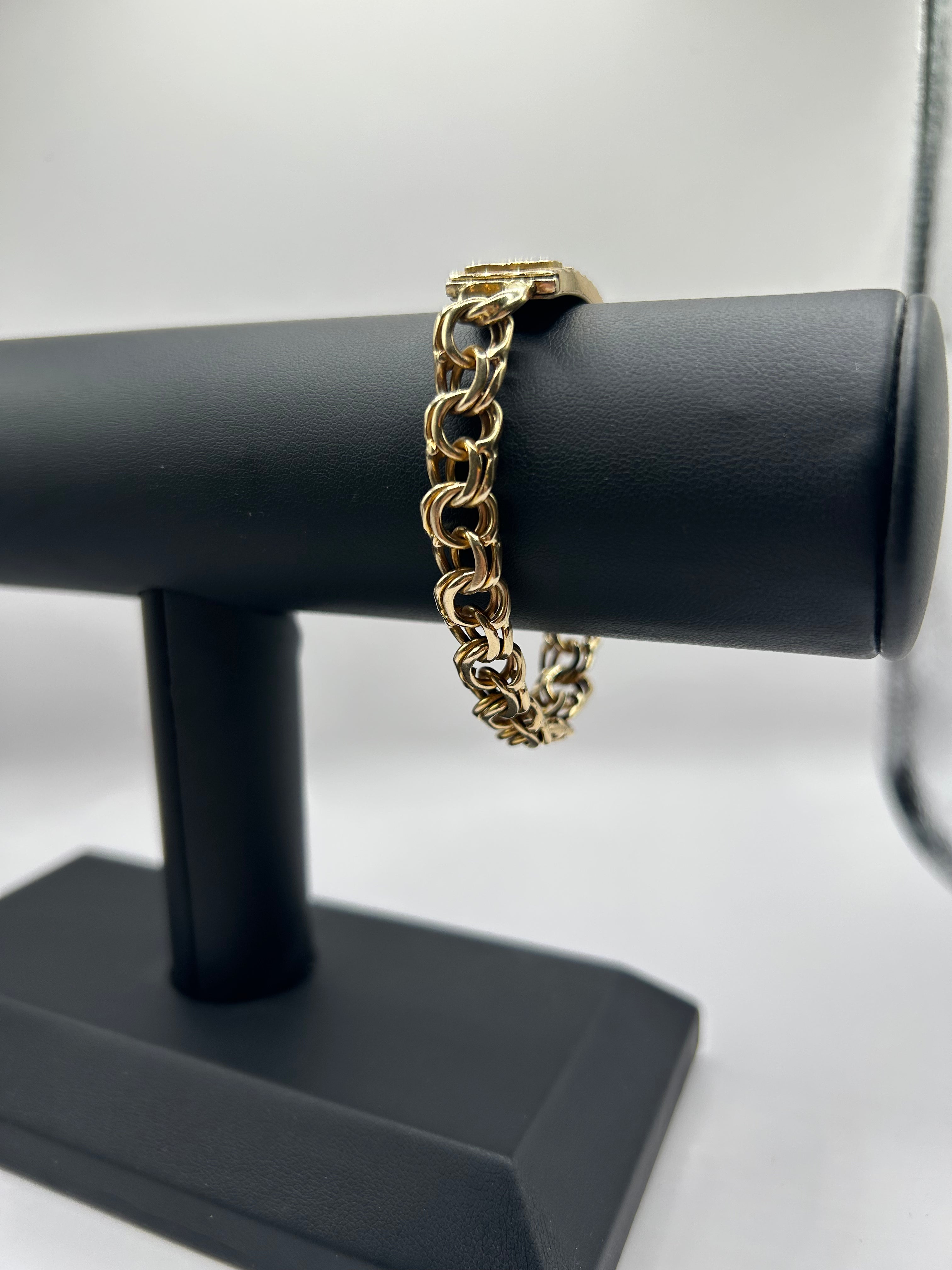 10k  Gold chino link bracelet 30grams